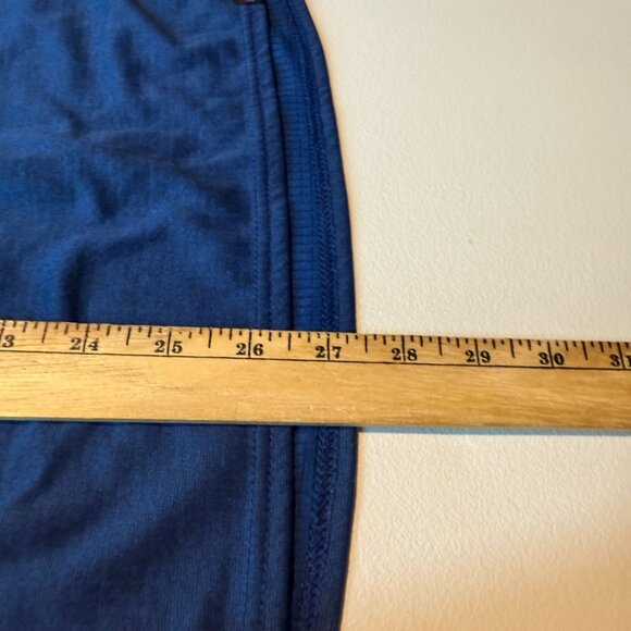 Patagonia Men S Capilene Midweight Baselayer Shirt 1/4 Zip Neck Pullover Blue - Picture 7 of 8